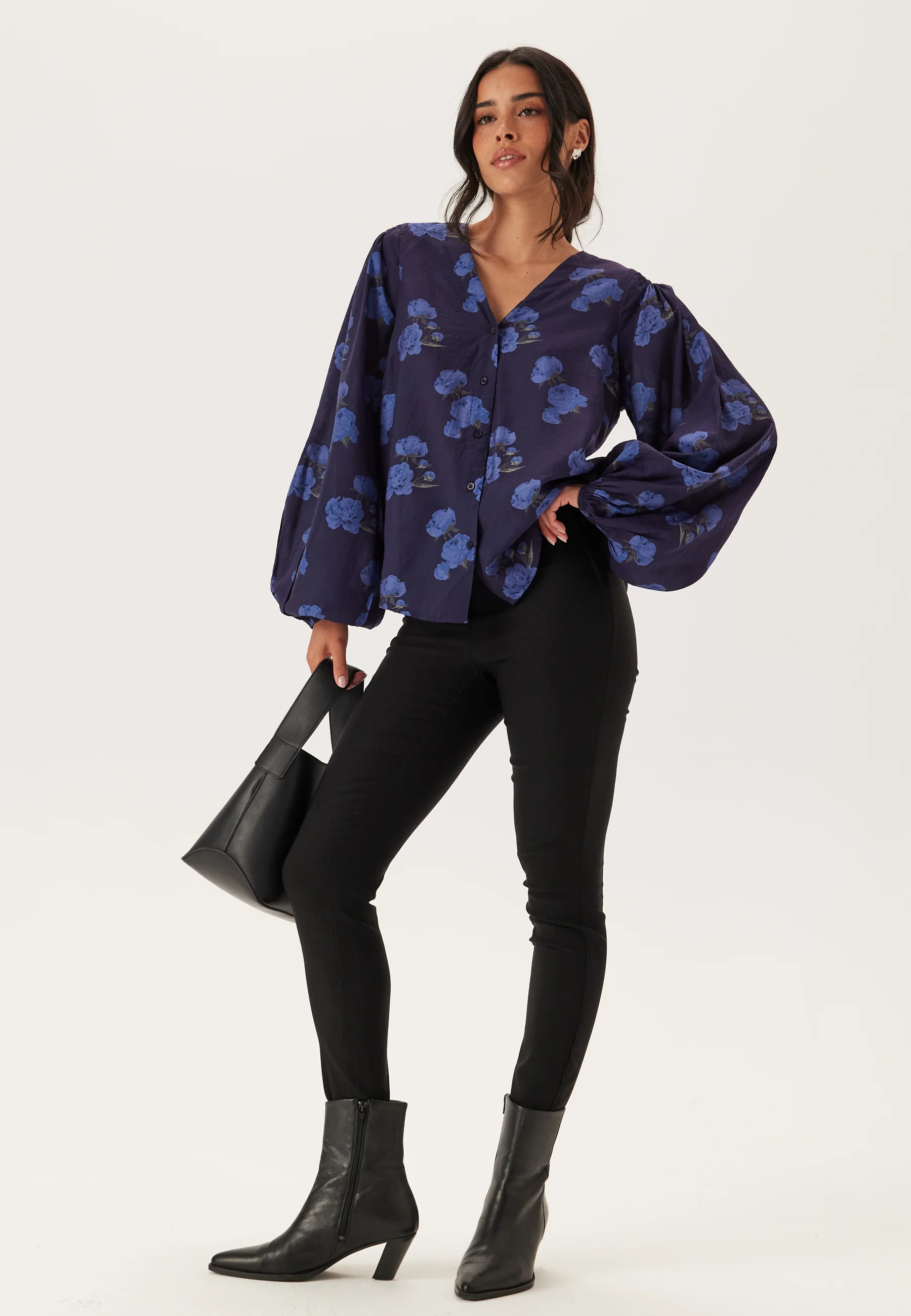 Balloon Sleeve Blouse - Image 3