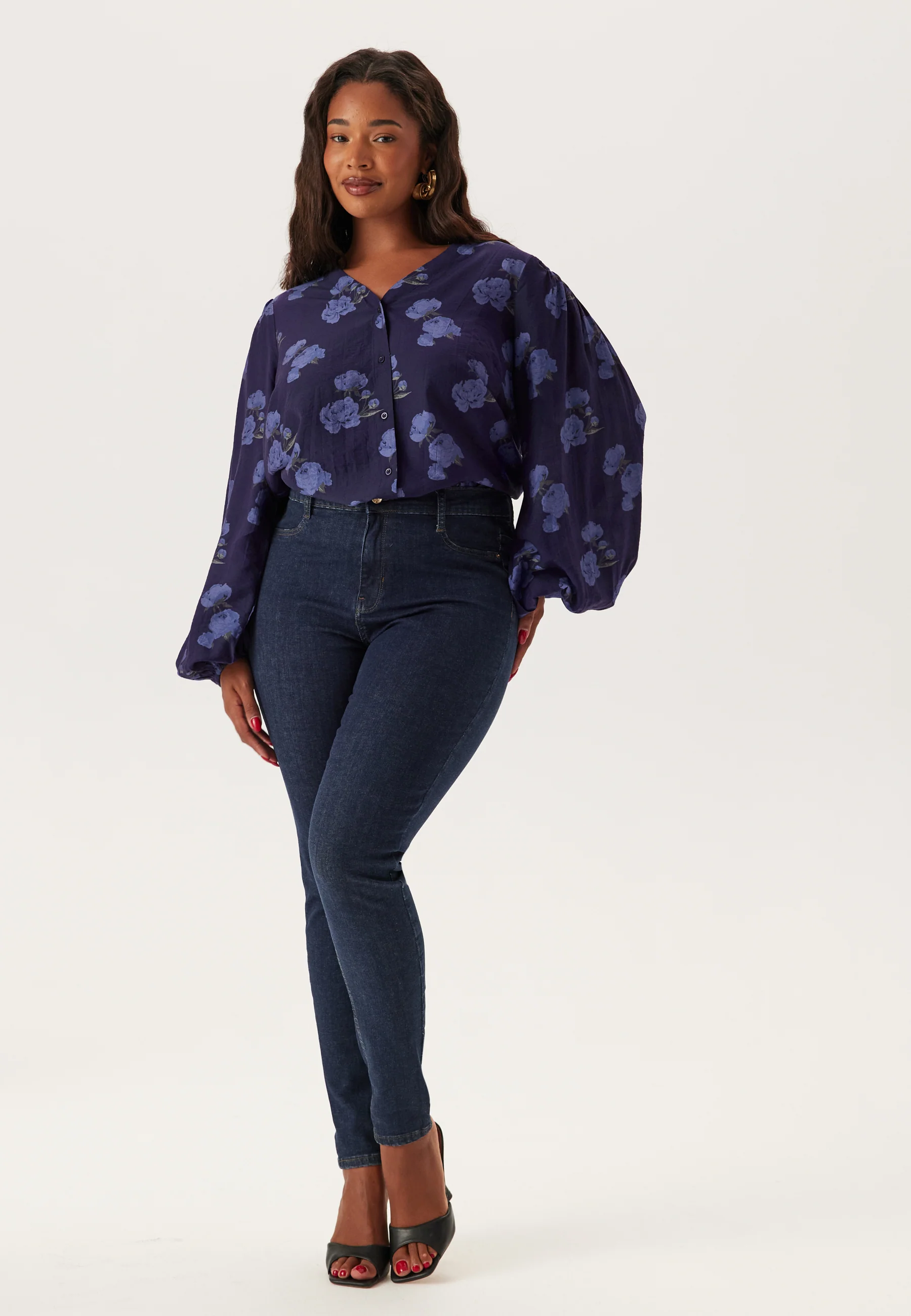 Balloon Sleeve Blouse - Image 8