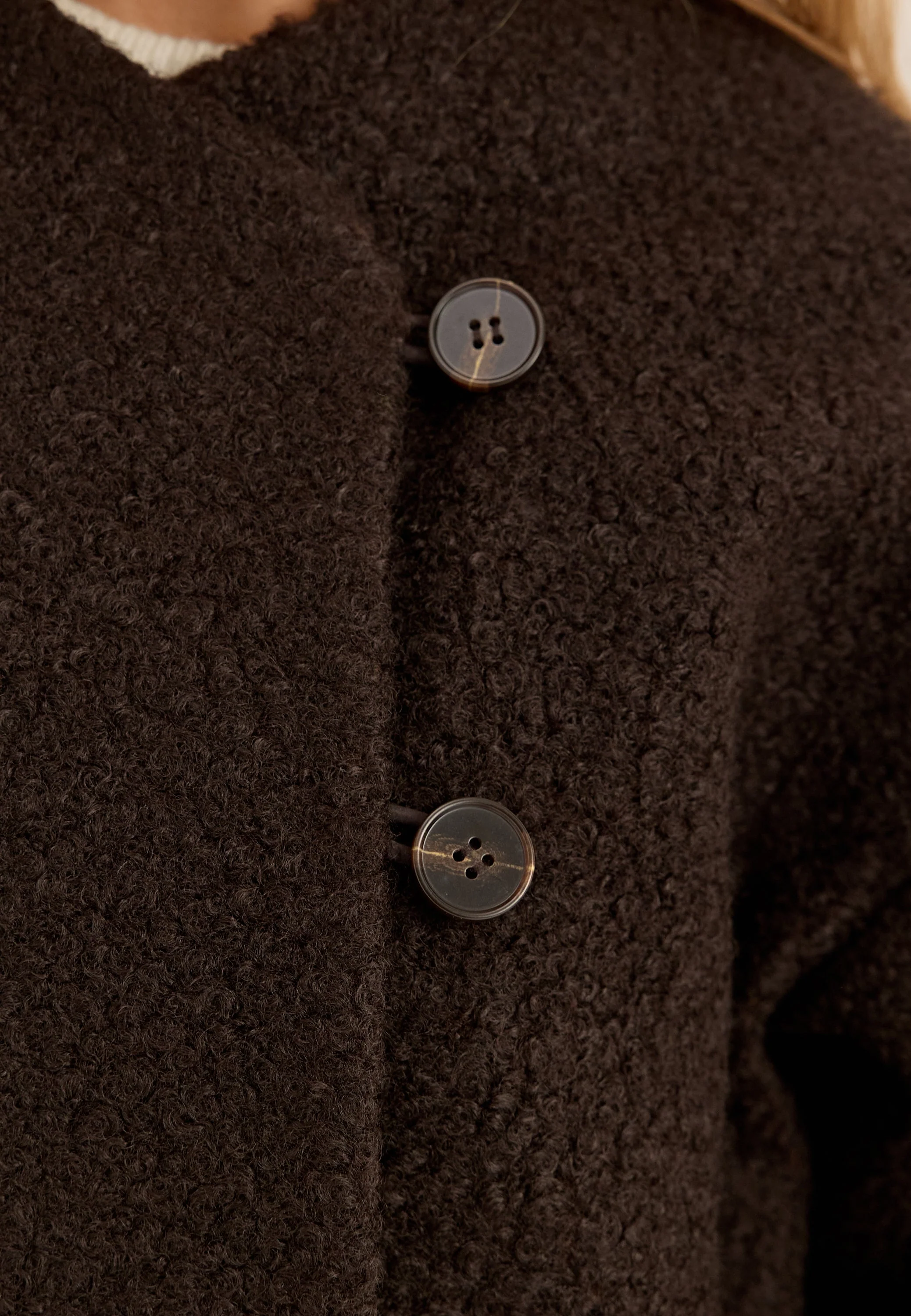 Bouclé Short Jacket - Image 2