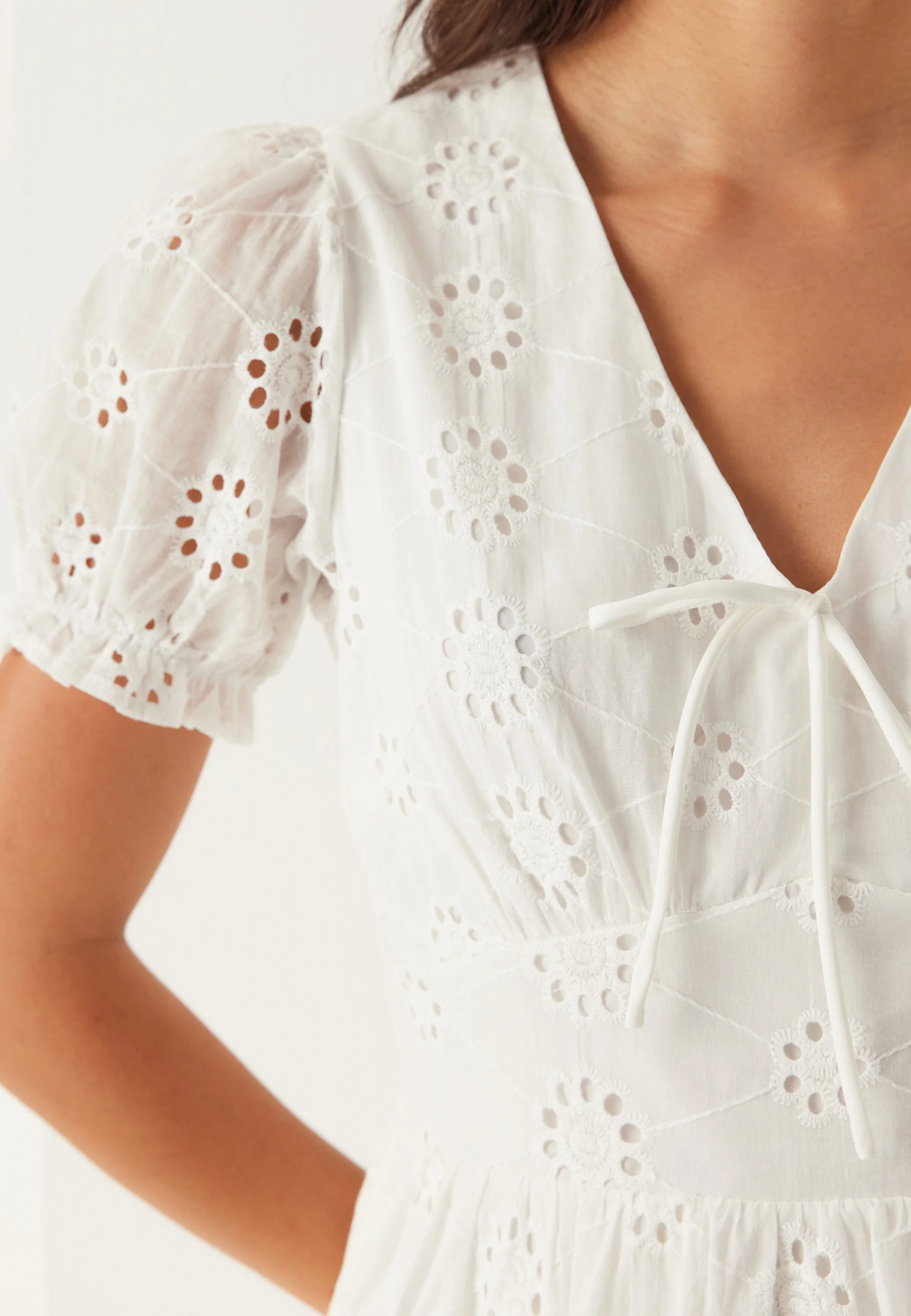 Broderie Anglaise Dress - Image 3