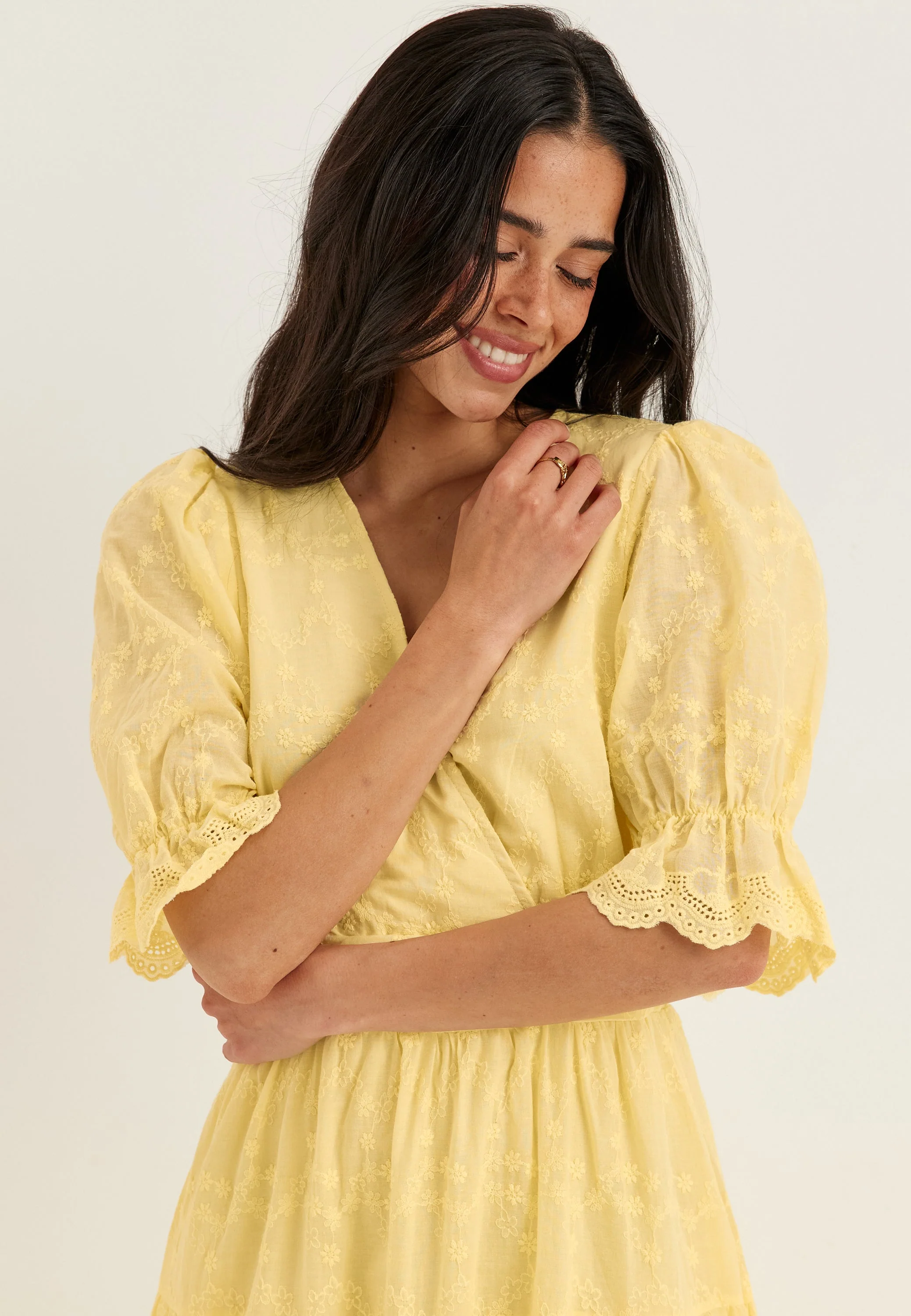 Broderie Anglaise Maxi Dress - Image 5