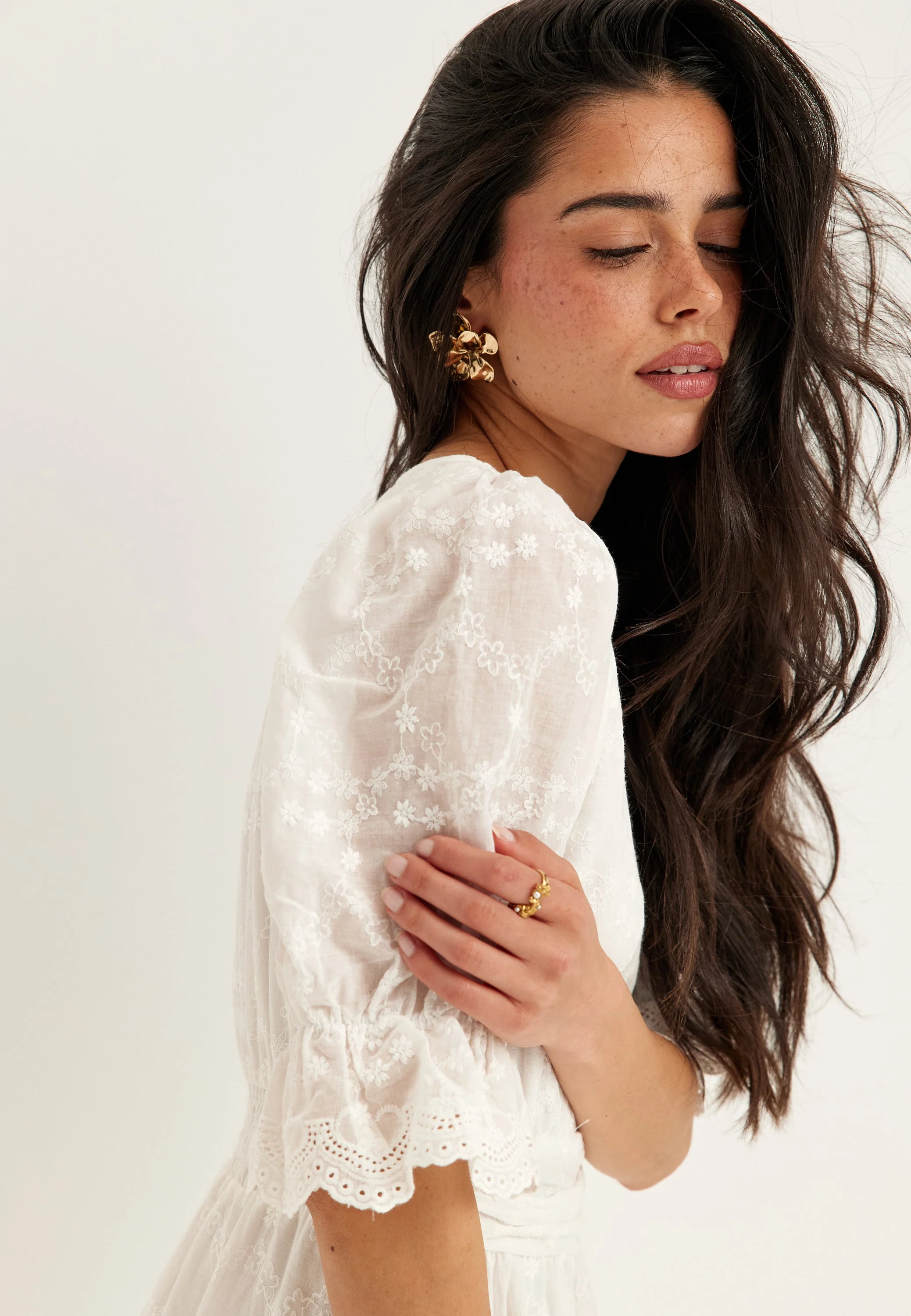 Broderie Anglaise Maxi Dress - Image 6