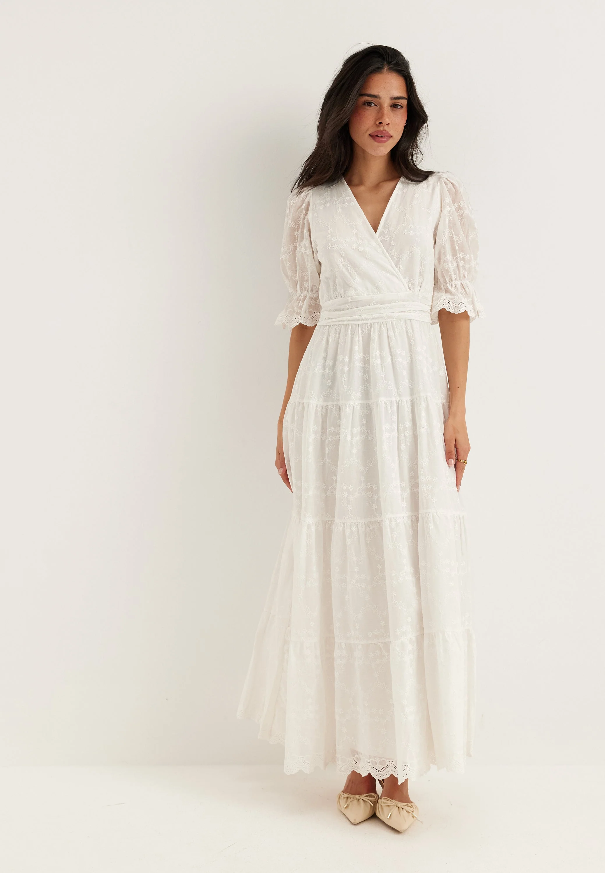 Broderie Anglaise Maxi Dress - Image 9
