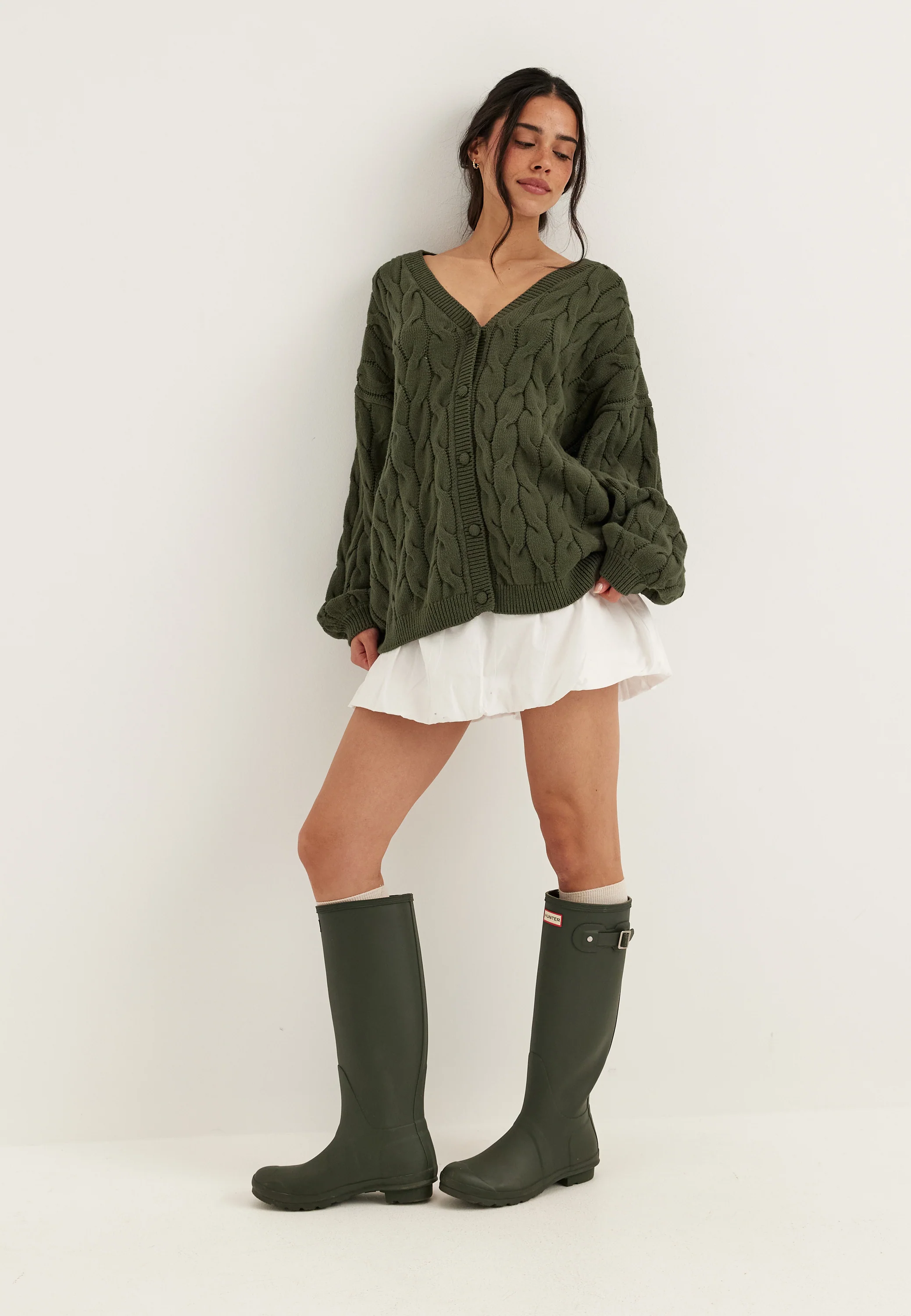 Cable Knit Cardigan - Image 4
