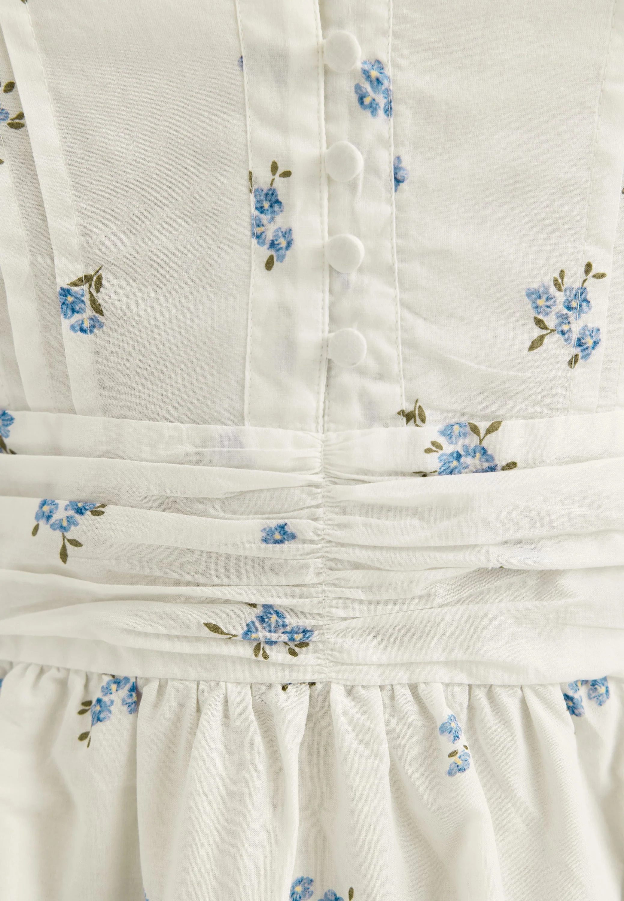 Cotton Pleated Maxi Dress - Image 8