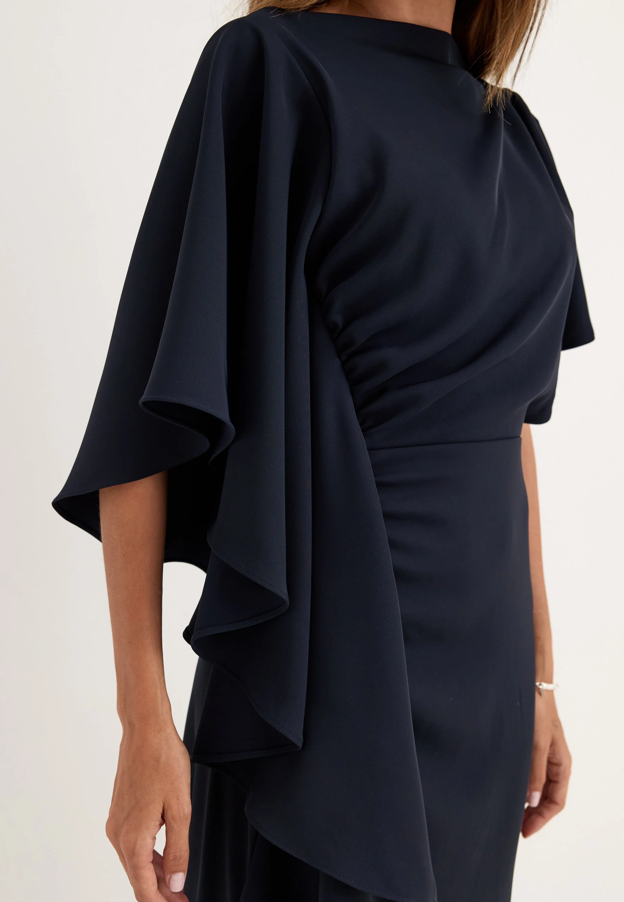 Draped Flounce Gown - Image 4