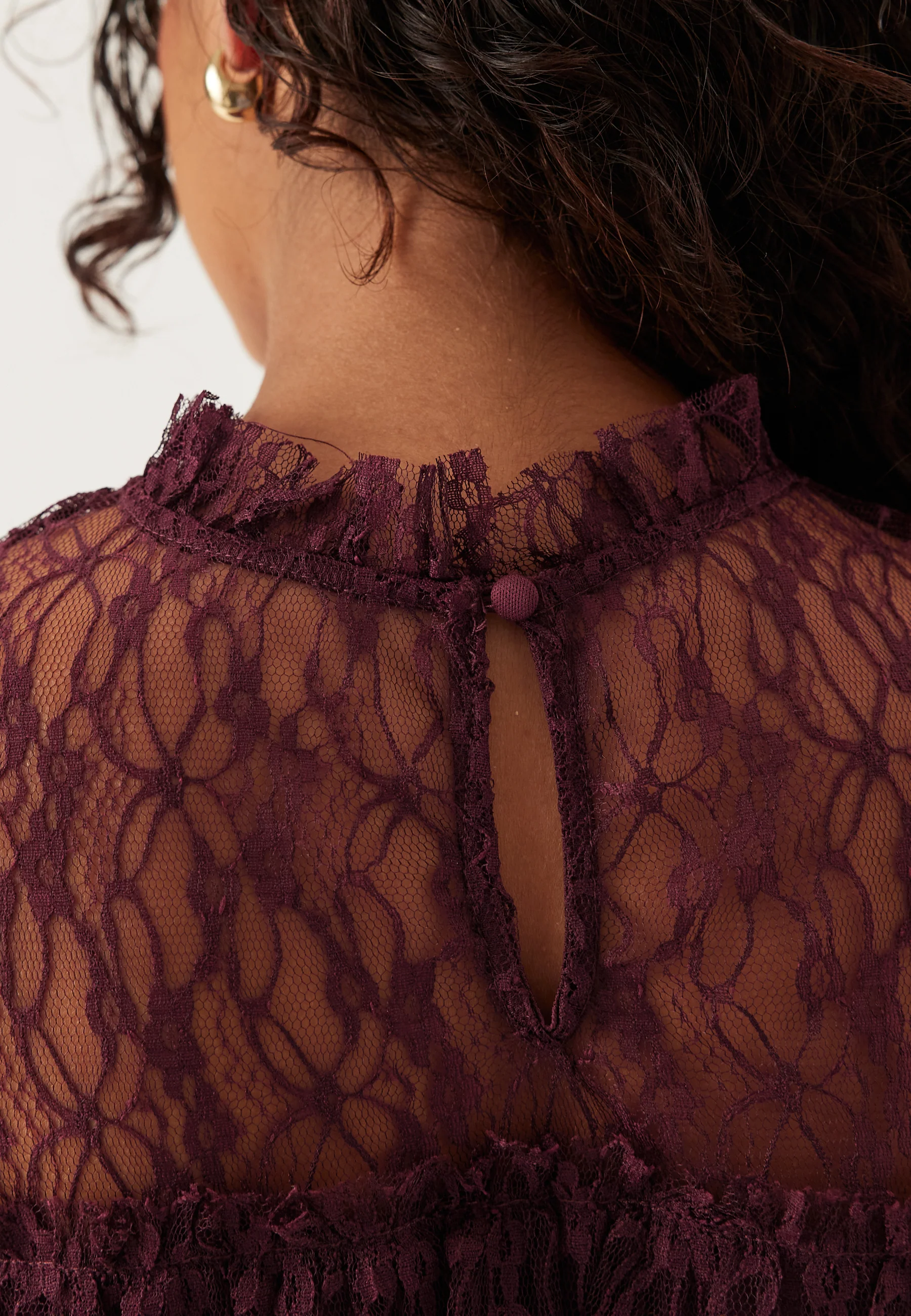 Frill Lace Dress - Image 5