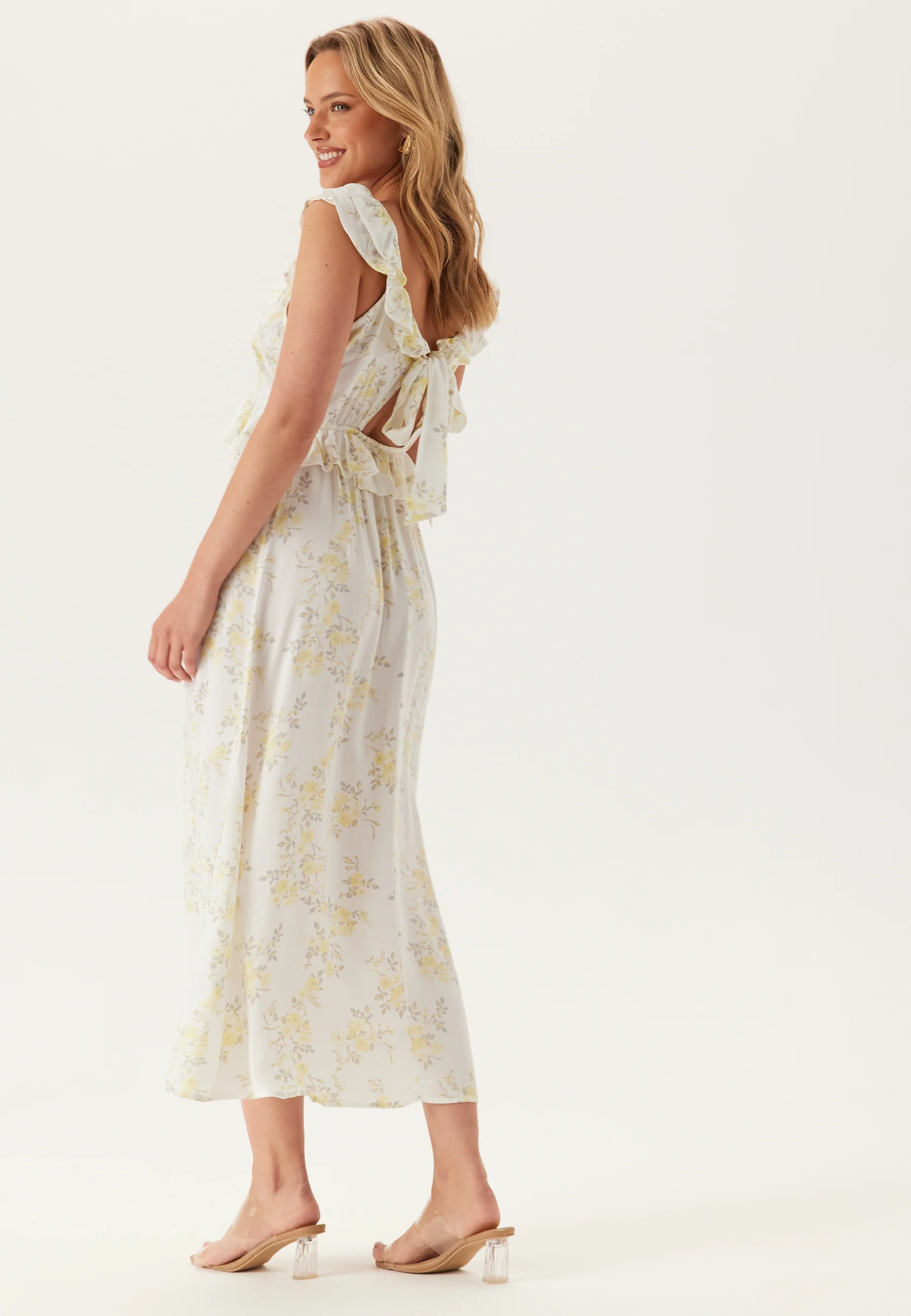 Frill Viscose Dress - Image 3