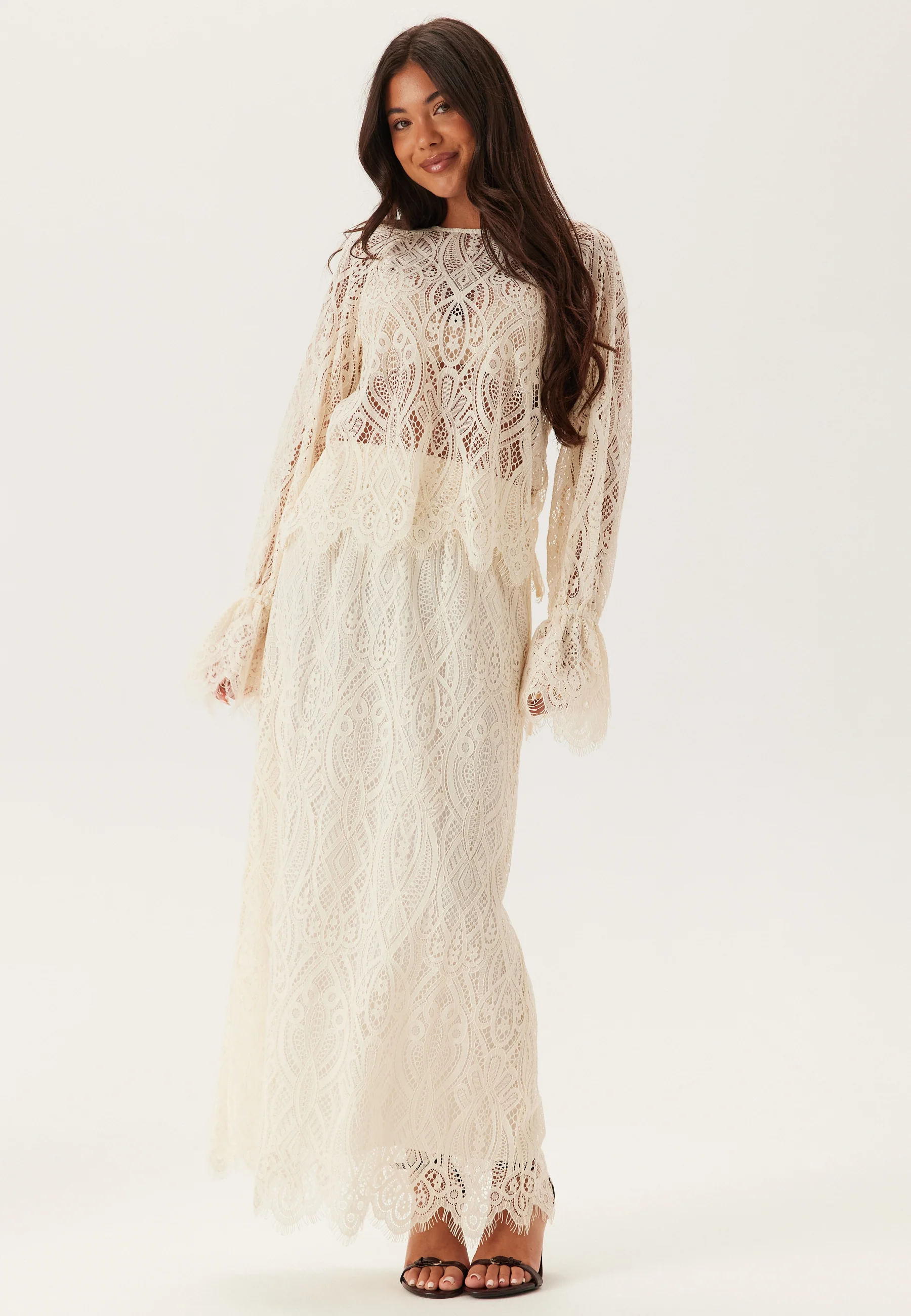 Lace Bow Blouse - Image 4