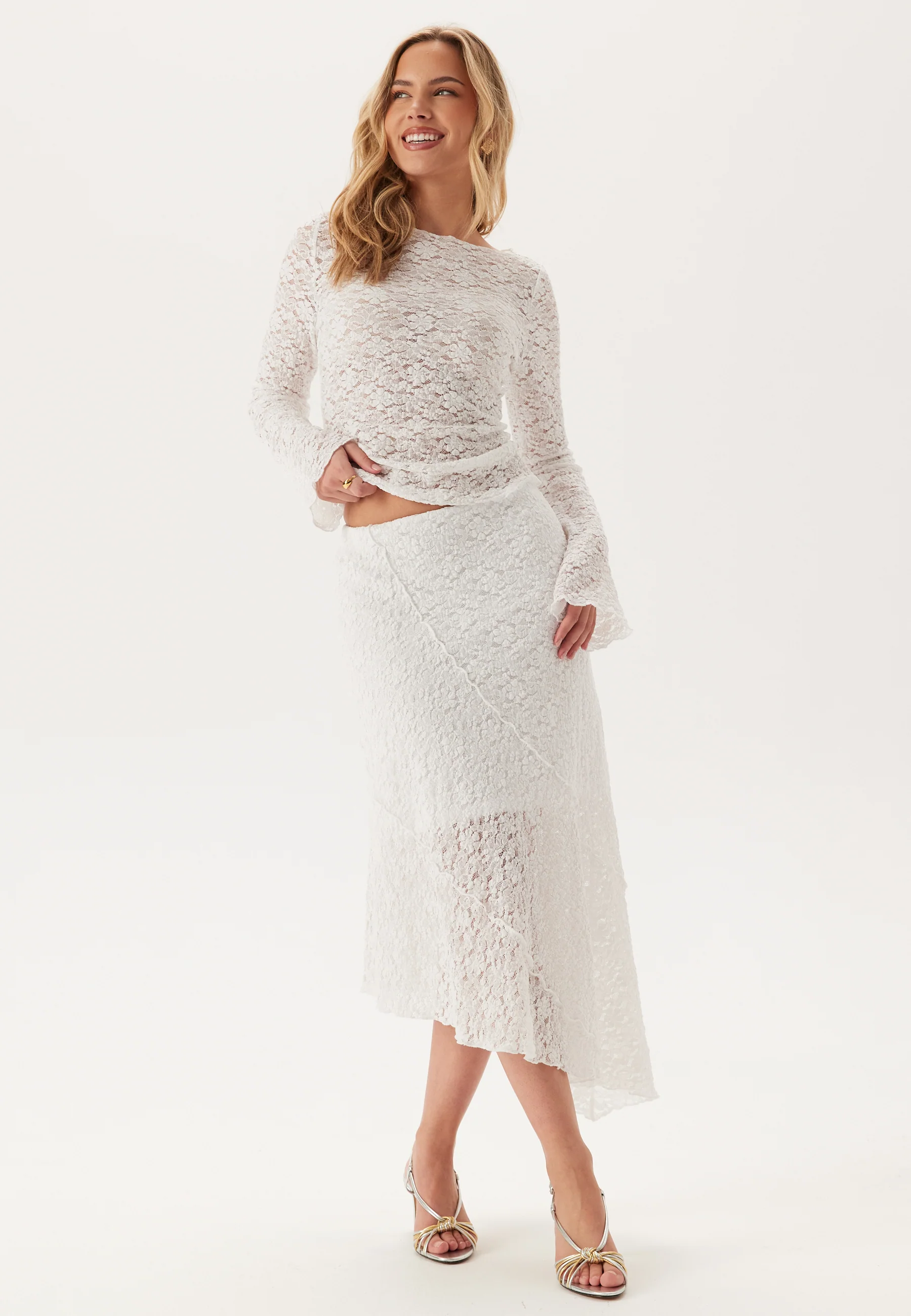 Long Sleeve Lace Top - Image 4