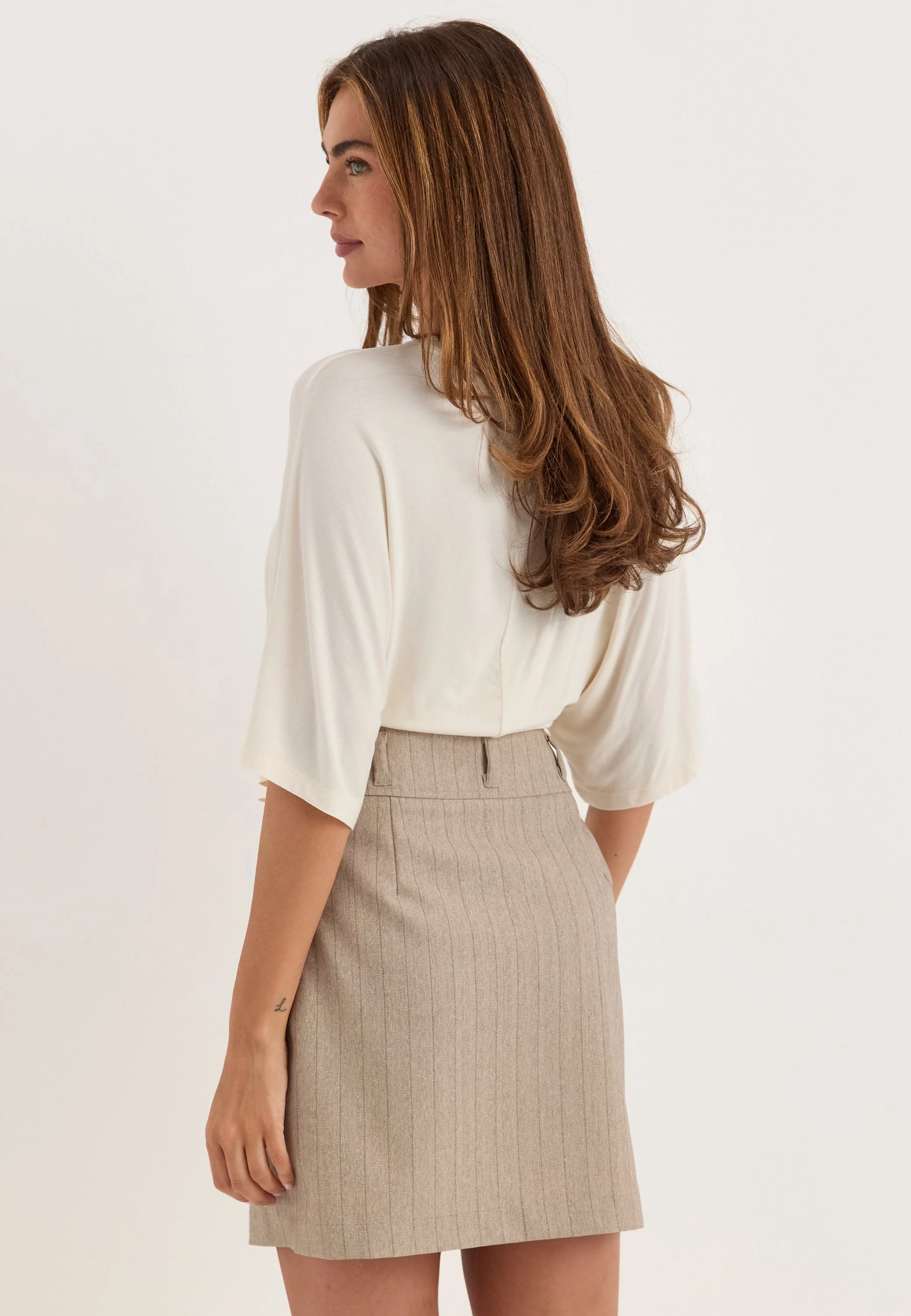 Mini Suit Skirt - Image 6