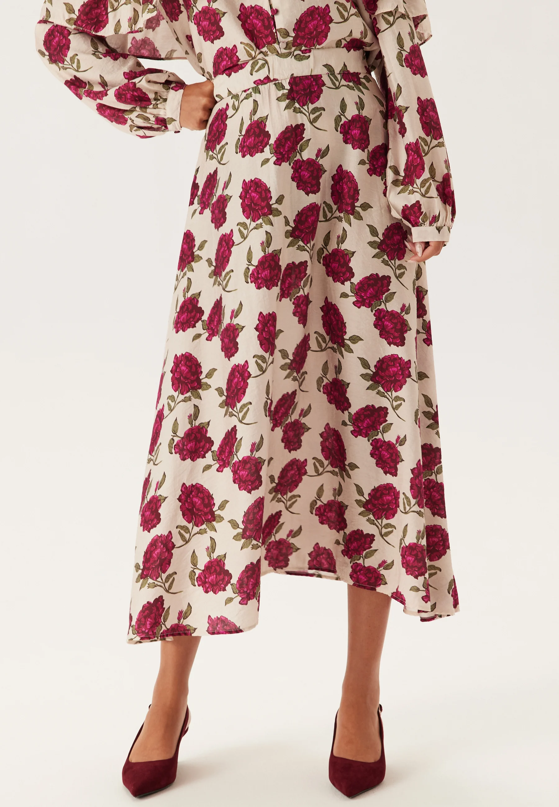 Printed Midi Skirt - Image 3