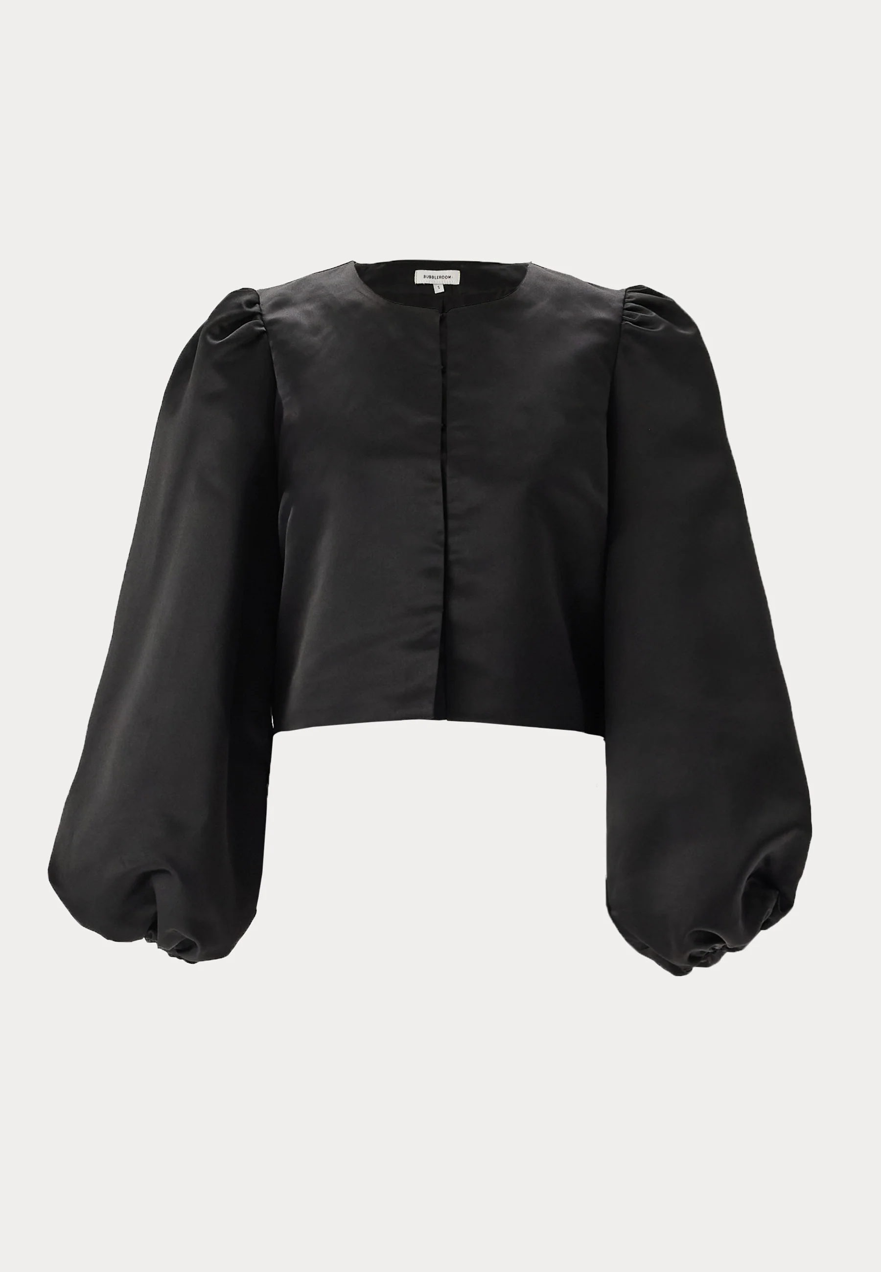 Round Neck Puff Sleeve Blouse - Image 5