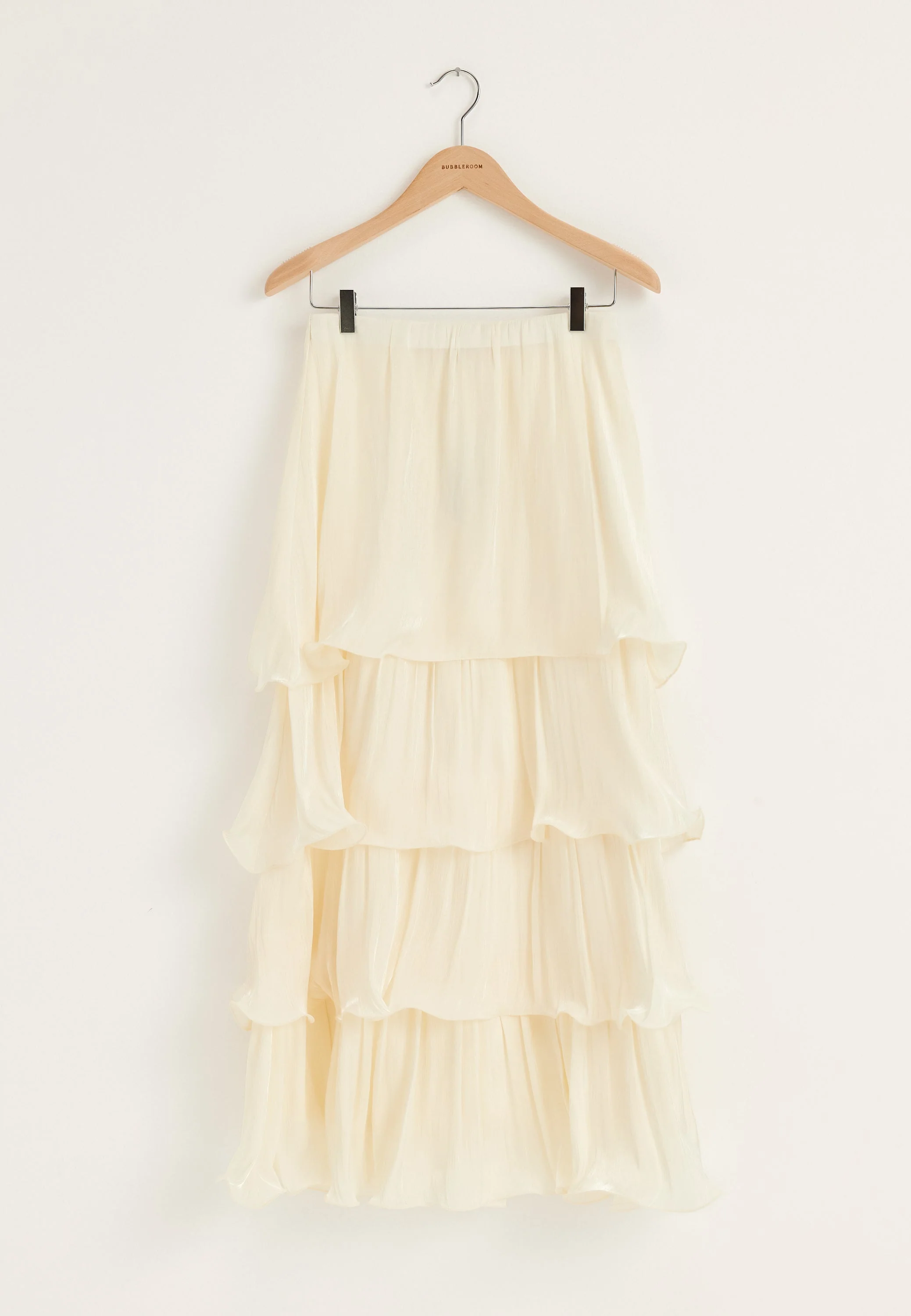 Shimmer Flounce Maxi Skirt - Image 10
