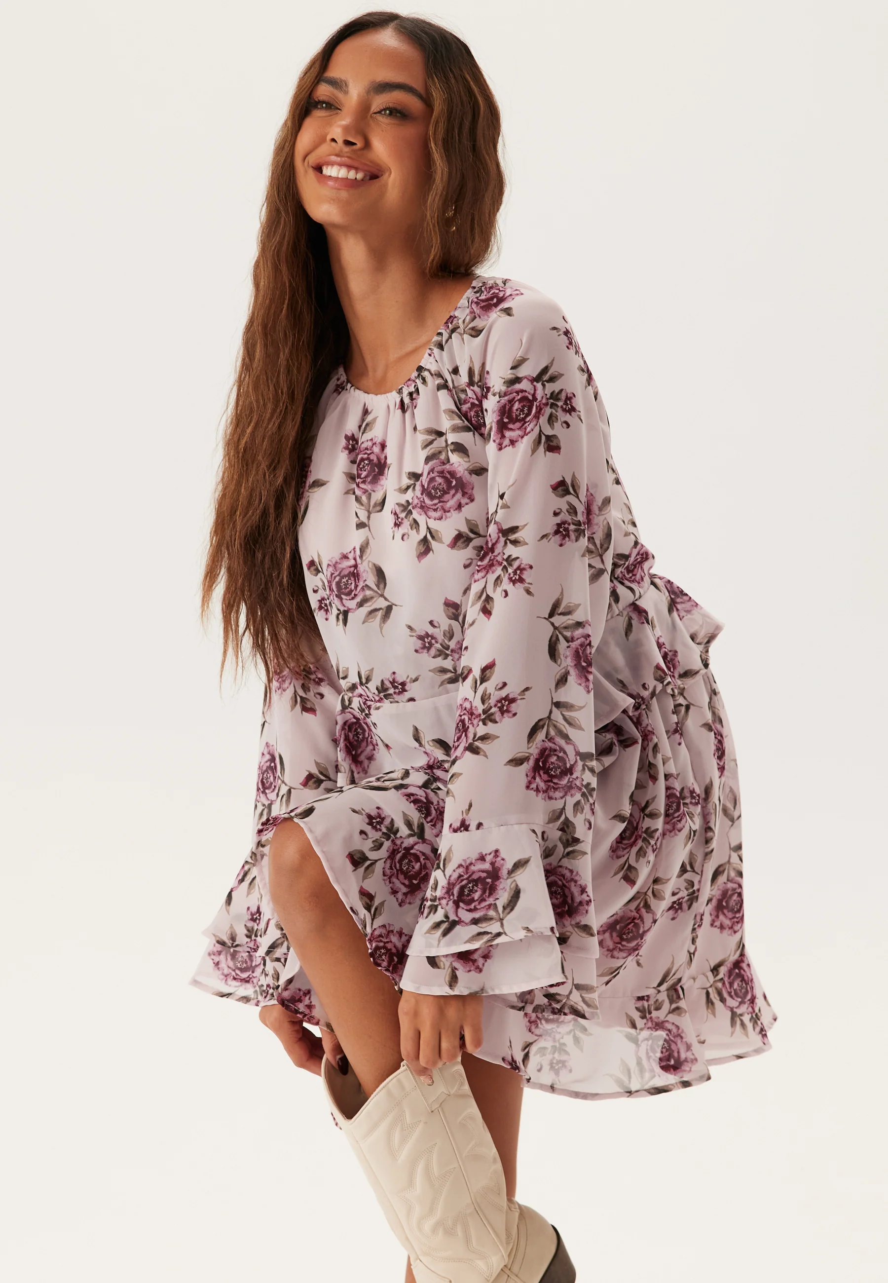 Short Frill Dress - Image 3