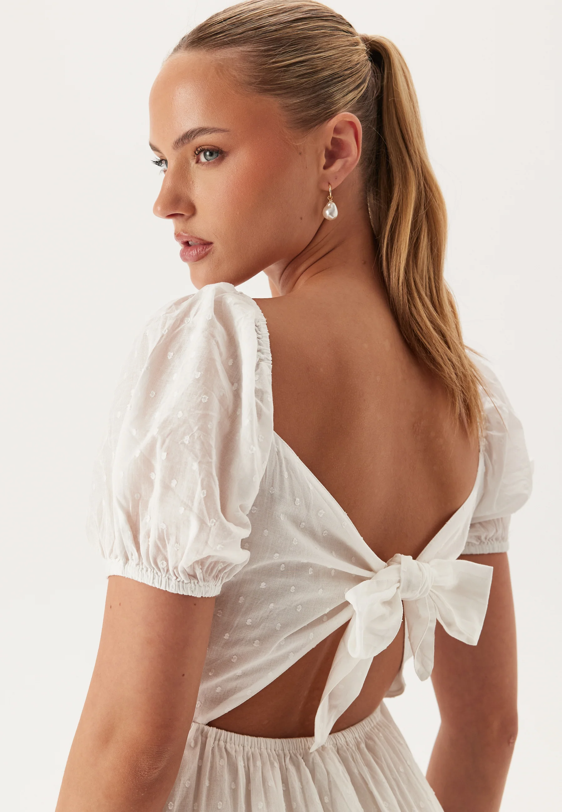 Smock Maxi Dress - Image 3