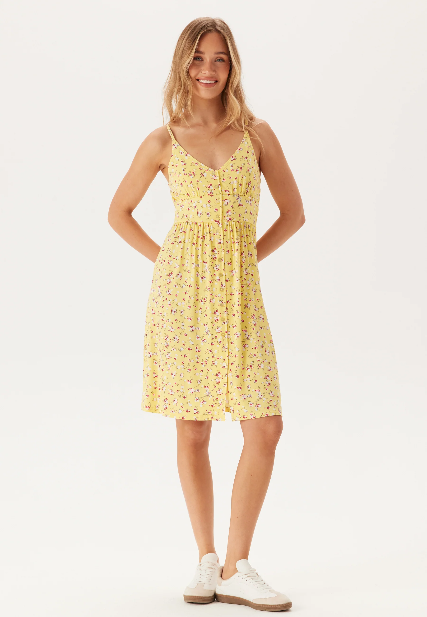 Soft Short Strap Dress - Image 3