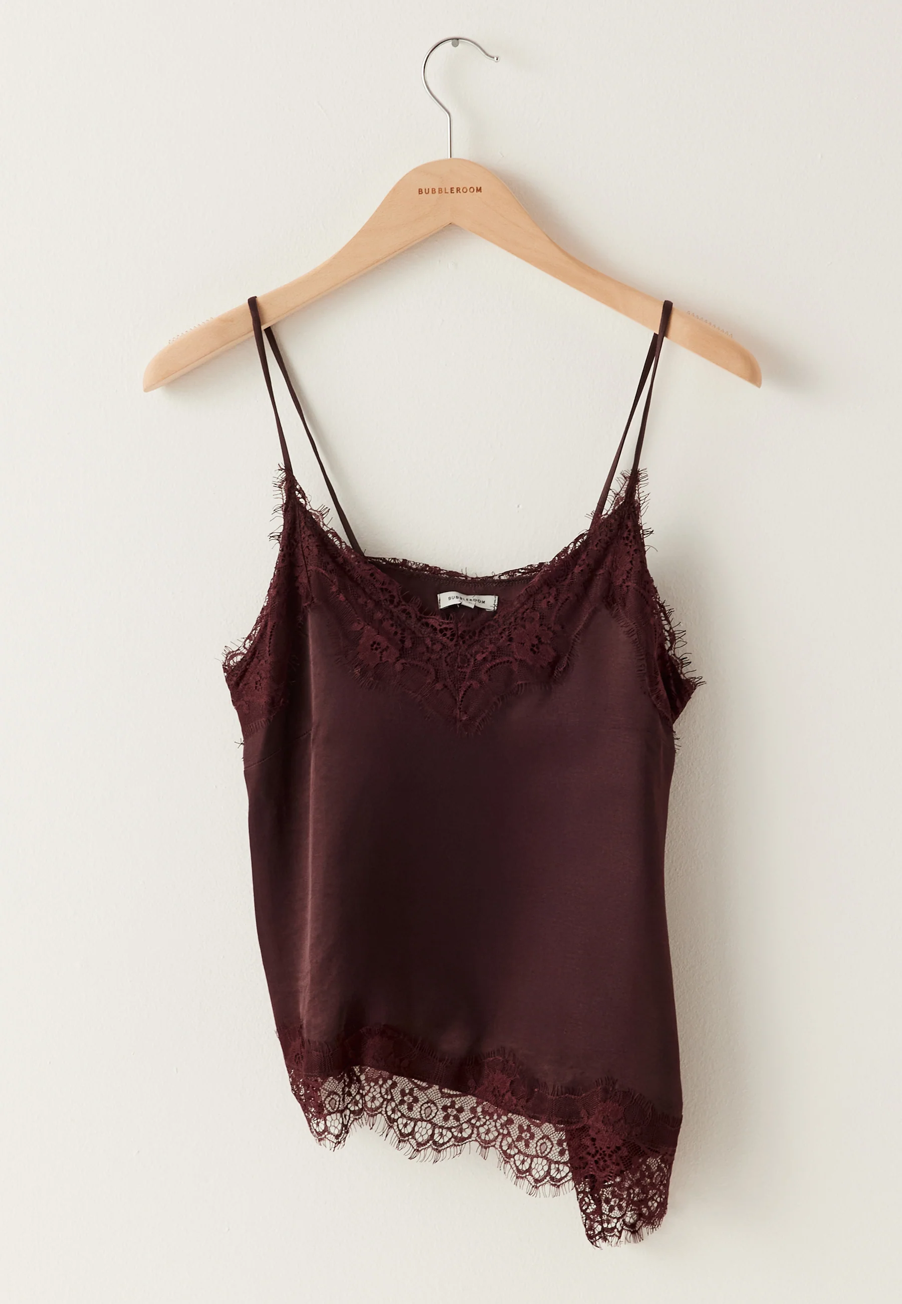 Viscose Satin Lace Singlet - Image 6