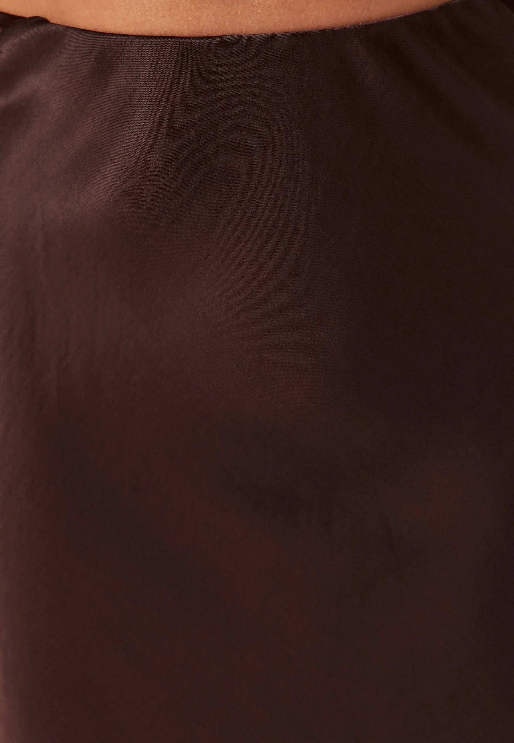 Viscose Satin Lace Skirt - Image 5