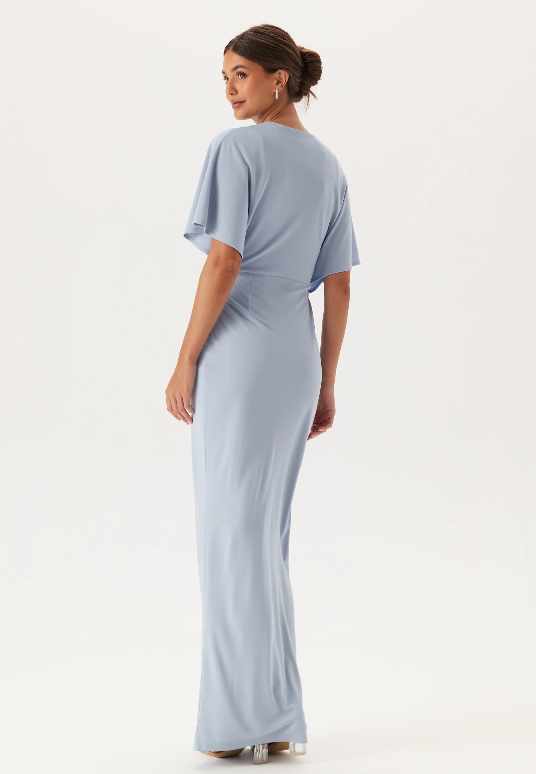 Wrap Slit Maxi Dress - Image 2